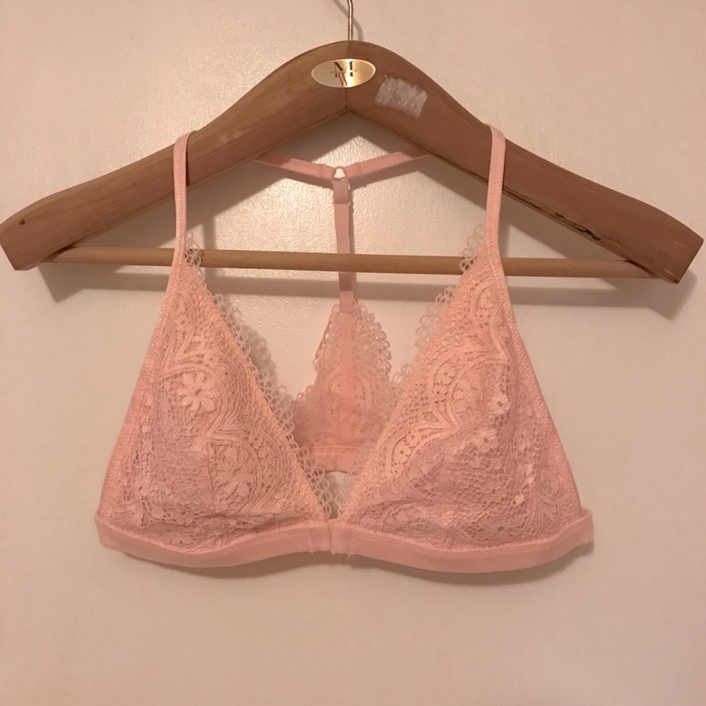 Victoria’s Secret Bralette Pink Lace